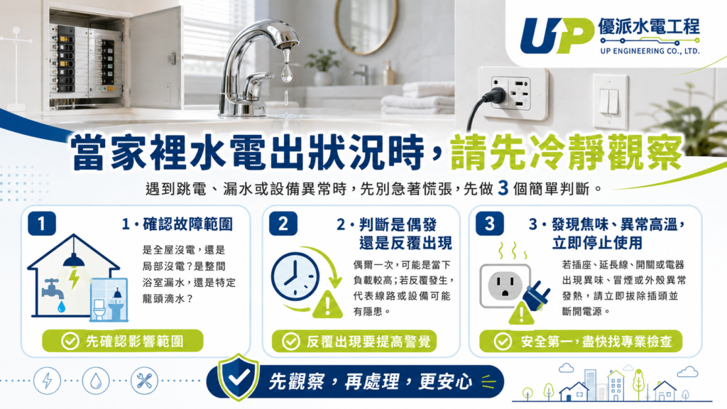 新竹竹北水電維修，居家水電問題檢查